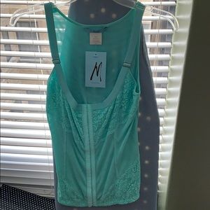 Robbins Egg Blue Corset.